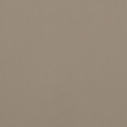 vidaXL Coussins de chaise 6 pcs taupe 40x40x7 cm tissu oxford