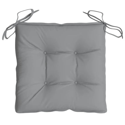vidaXL Coussins de chaise 6 pcs gris 50x50x7 cm tissu oxford