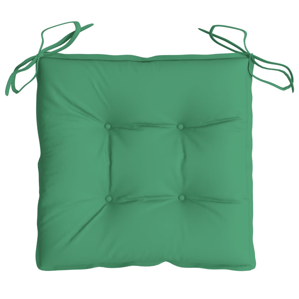 vidaXL Coussins de palette lot de 4 vert 50x50x7 cm tissu oxford