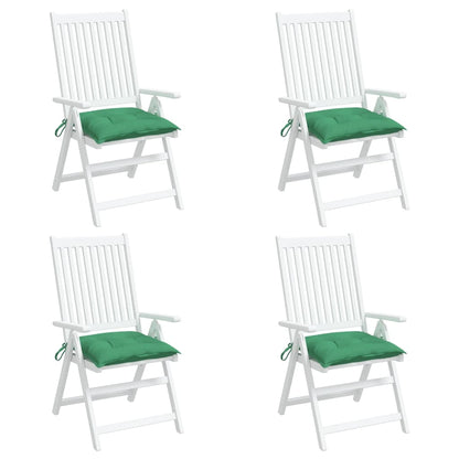 vidaXL Coussins de palette lot de 4 vert 50x50x7 cm tissu oxford