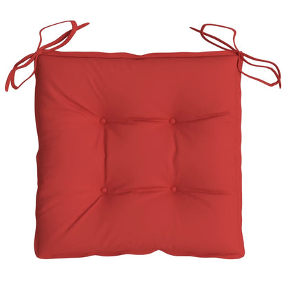 vidaXL Coussins de palette lot de 6 rouge 50x50x7 cm tissu oxford