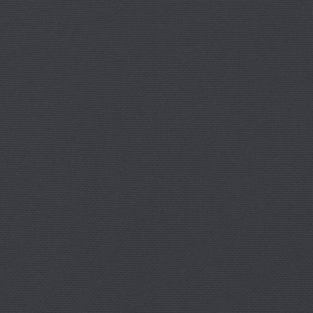 vidaXL Coussins de palette lot de 6 noir 50x50x7 cm tissu oxford