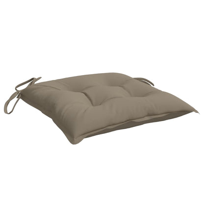 vidaXL Coussins de palette lot de 6 taupe 50x50x7 cm tissu oxford