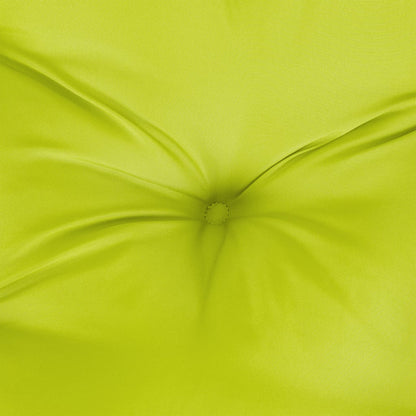 vidaXL Coussins de palette lot de 2 vert brillant 50x50x7 cm