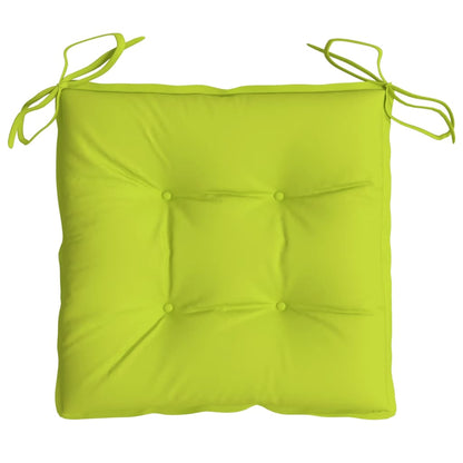 vidaXL Coussins de palette lot de 6 vert brillant 50x50x7 cm