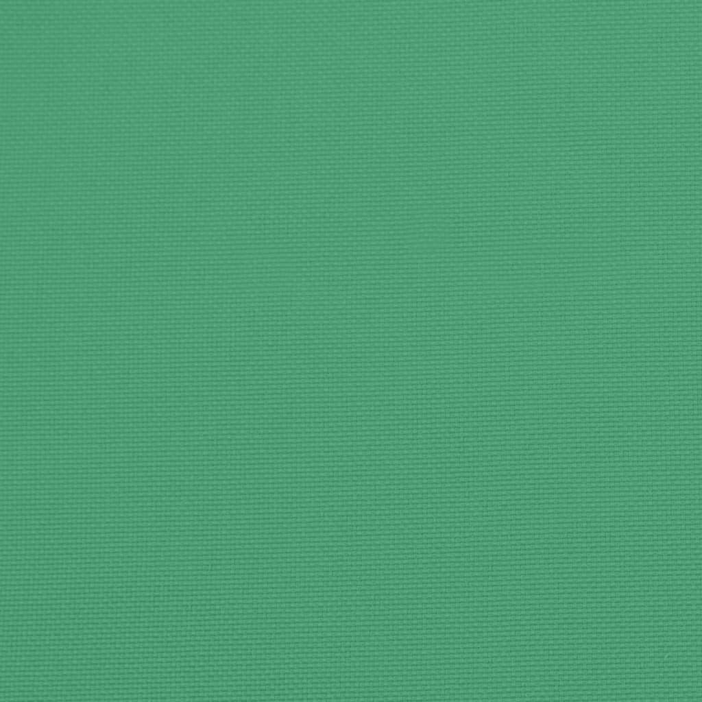 vidaXL Coussin de banc de jardin vert 120x50x7 cm tissu oxford
