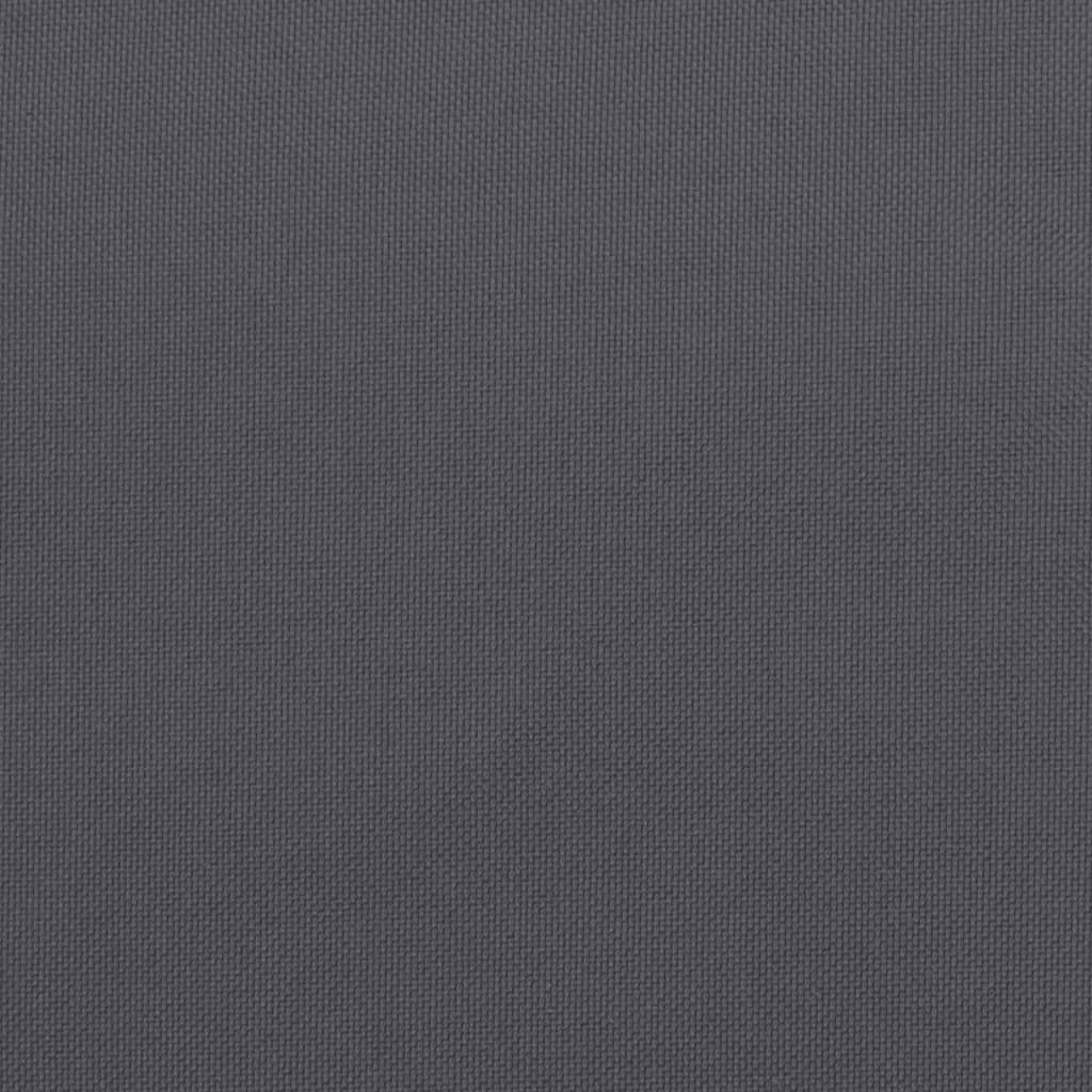 vidaXL Coussin de banc de jardin anthracite 150x50x7 cm tissu oxford