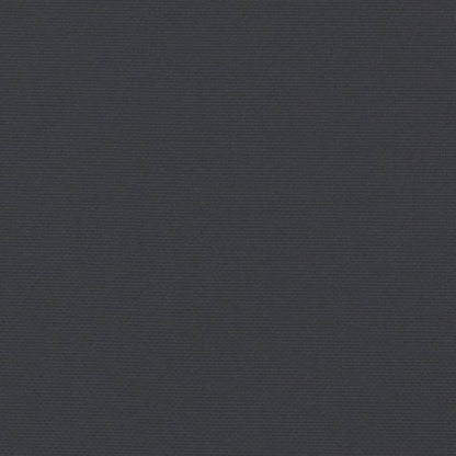 vidaXL Coussin de banc de jardin noir 200x50x7 cm tissu oxford