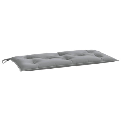 vidaXL Coussins de banc de jardin 2 pcs gris 100x50x7 cm tissu Oxford