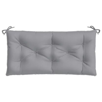 vidaXL Coussins de banc de jardin 2 pcs gris 100x50x7 cm tissu Oxford