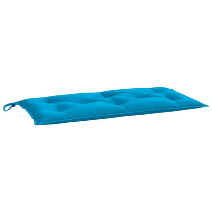 vidaXL Coussins de banc de jardin 2 pcs bleu clair tissu Oxford