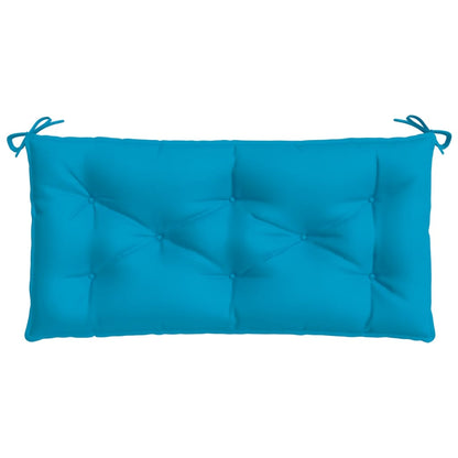 vidaXL Coussins de banc de jardin 2 pcs bleu clair tissu Oxford