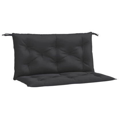 vidaXL Coussins de banc de jardin 2 pcs noir 100x50x7 cm tissu Oxford