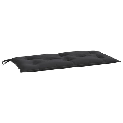 vidaXL Coussins de banc de jardin 2 pcs noir 100x50x7 cm tissu Oxford