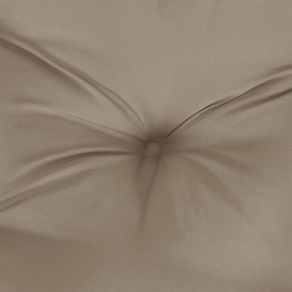 vidaXL Coussins de banc de jardin 2 pcs taupe 100x50x7 cm tissu Oxford