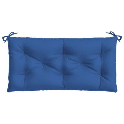 vidaXL Coussins de banc de jardin 2 pcs bleu royal tissu oxford