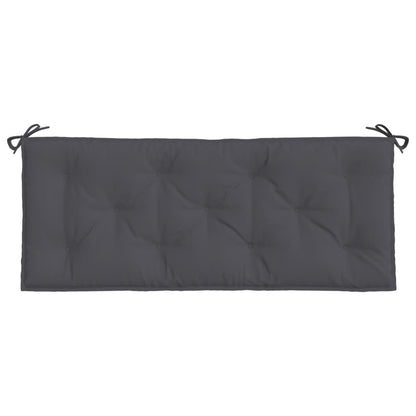vidaXL Coussins de banc de jardin 2 pcs anthracite tissu Oxford