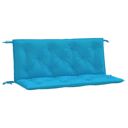 vidaXL Coussins de banc de jardin 2 pcs bleu clair tissu Oxford