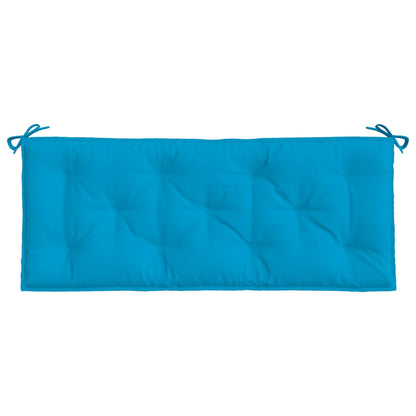 vidaXL Coussins de banc de jardin 2 pcs bleu clair tissu Oxford