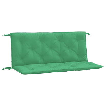 vidaXL Coussins de banc de jardin 2 pcs vert 120x50x7 cm tissu Oxford
