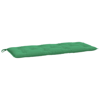 vidaXL Coussins de banc de jardin 2 pcs vert 120x50x7 cm tissu Oxford