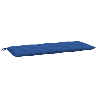 vidaXL Coussins de banc de jardin 2 pcs bleu 120x50x7 cm tissu Oxford