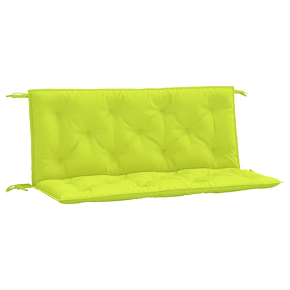 vidaXL Coussins de banc de jardin 2 pcs vert vif tissu Oxford