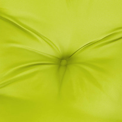 vidaXL Coussins de banc de jardin 2 pcs vert vif tissu Oxford