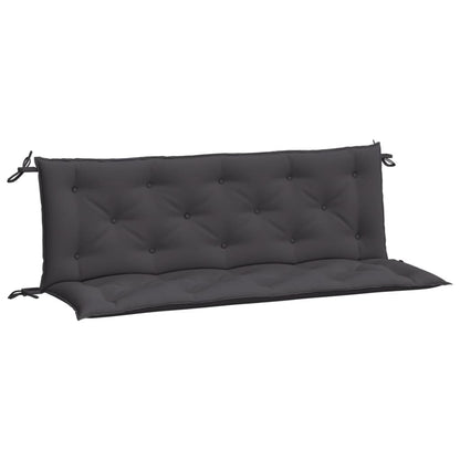 vidaXL Coussins de banc de jardin 2 pcs anthracite tissu Oxford