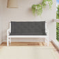 vidaXL Coussins de banc de jardin 2 pcs anthracite tissu Oxford