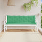 vidaXL Coussins de banc de jardin 2 pcs vert 180x50x7 cm tissu Oxford