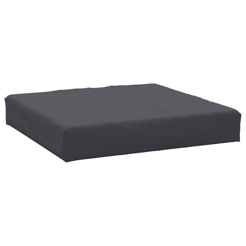vidaXL Coussins de palette 2 pcs anthracite tissu oxford