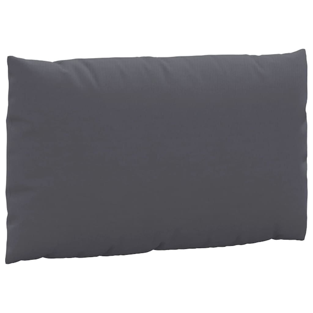 vidaXL Coussins de palette 2 pcs anthracite tissu oxford