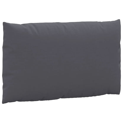 vidaXL Coussins de palette 2 pcs anthracite tissu oxford