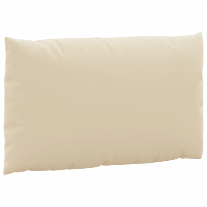 vidaXL Coussins de palette 2 pcs beige tissu oxford