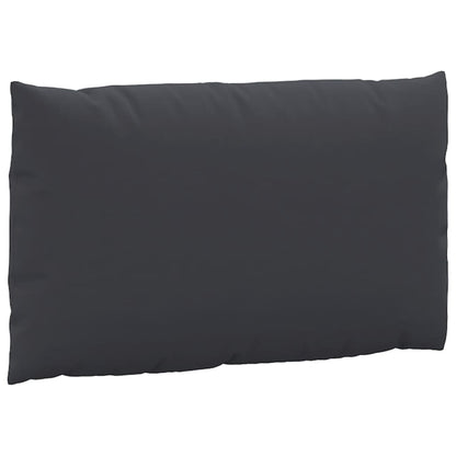 vidaXL Coussins de palette 2 pcs noir tissu oxford