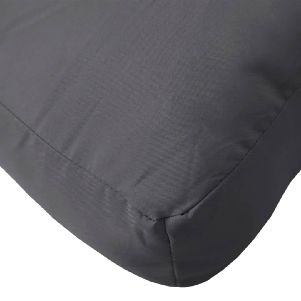 vidaXL Coussin de palette anthracite 60x60x8 cm tissu oxford