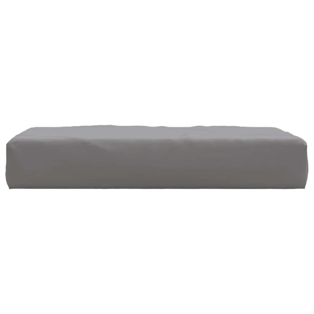 vidaXL Coussin de palette gris 60x60x8 cm tissu oxford