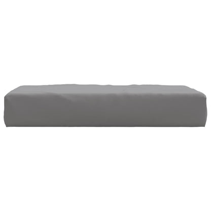 vidaXL Coussin de palette gris 60x60x8 cm tissu oxford