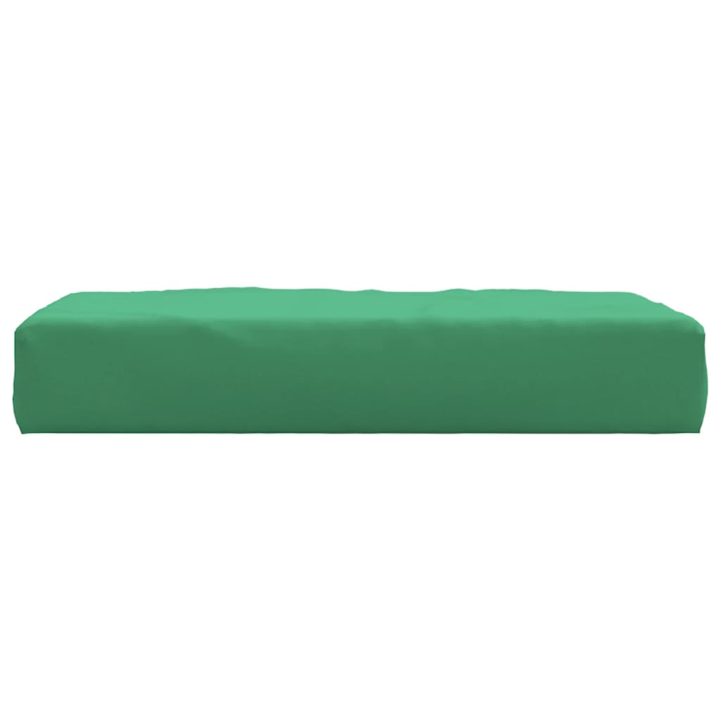 vidaXL Coussin de palette vert 60x60x8 cm tissu oxford