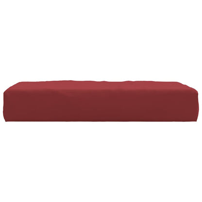 vidaXL Coussin de palette rouge bordeaux 60x60x8 cm tissu oxford