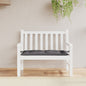 vidaXL Coussin de banc de jardin anthracite 110x50x7 cm tissu oxford
