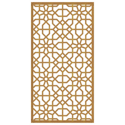 vidaXL Décoration murale jardin 105x55cm acier corten design mauresque