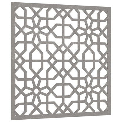 vidaXL Décoration murale jardin 55x55 cm acier corten design mauresque