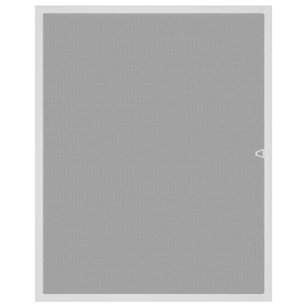 vidaXL Moustiquaire pour fenêtres Blanc 80x100 cm