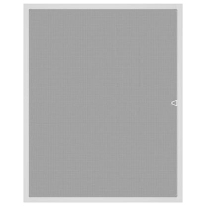 vidaXL Moustiquaire pour fenêtres Blanc 80x100 cm