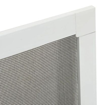 vidaXL Moustiquaire pour fenêtres Blanc 80x100 cm