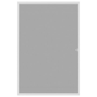 vidaXL Moustiquaire pour fenêtres Blanc 80x120 cm