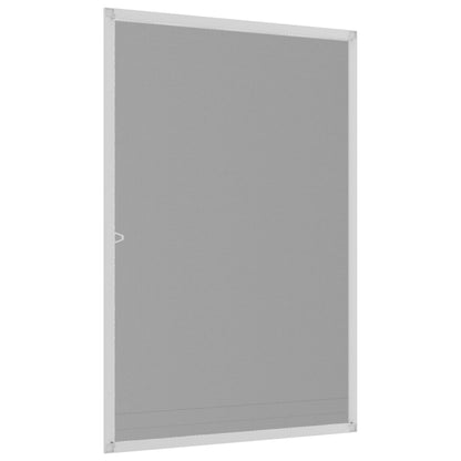 vidaXL Moustiquaire pour fenêtres Blanc 80x120 cm