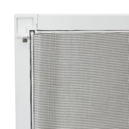 vidaXL Moustiquaire pour fenêtres Blanc 80x120 cm